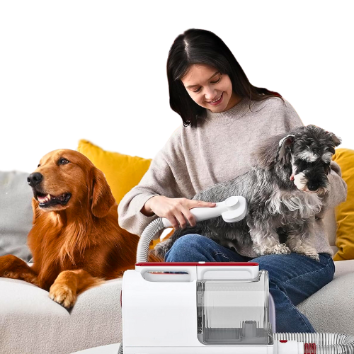 6 In 1 Smart Pet Grooming Vacuum Kit | Bestie Pet Store