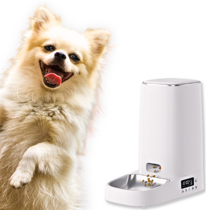 Smart Automatic Pet Feeder - 4L Capacity (App/Button Controlled)