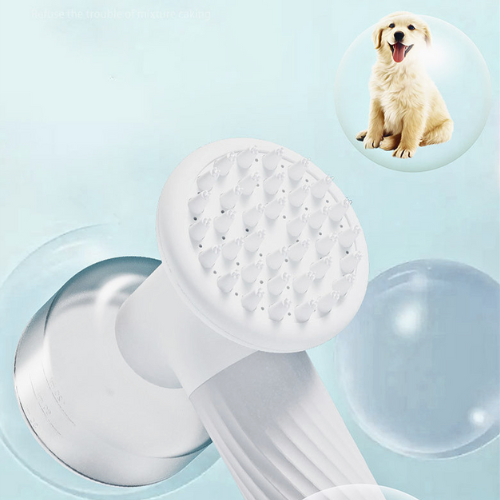 ShowerJoy Smart Pet Bath Brush & Massager With Soap Dispenser