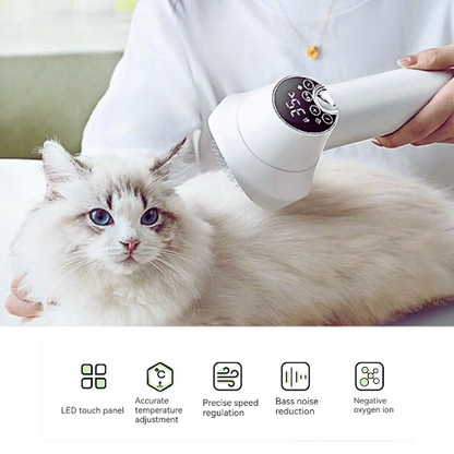 Smart & Silent Pet Hair Dryer