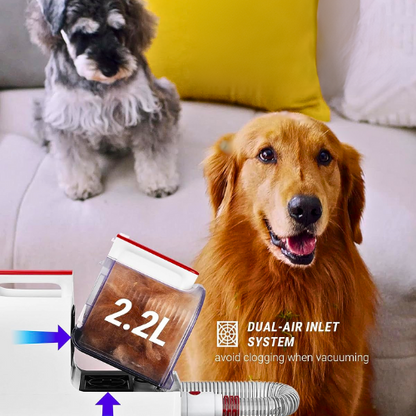 6 In 1 Smart Pet Grooming Vacuum Kit